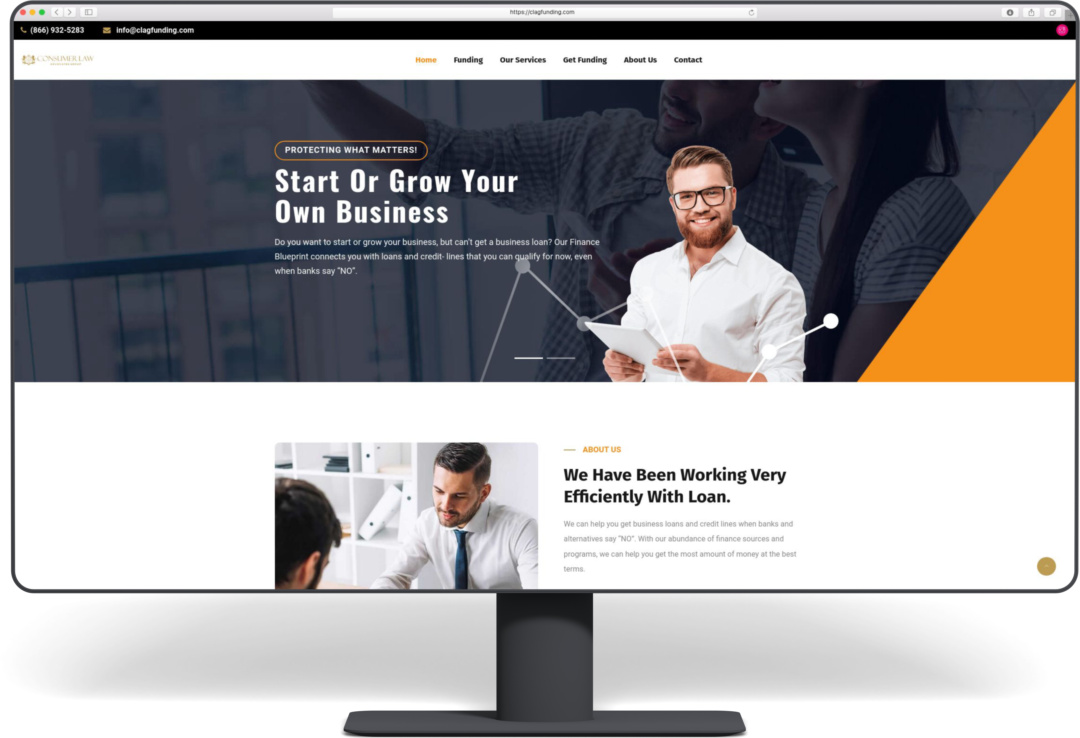 Clag Funding Website